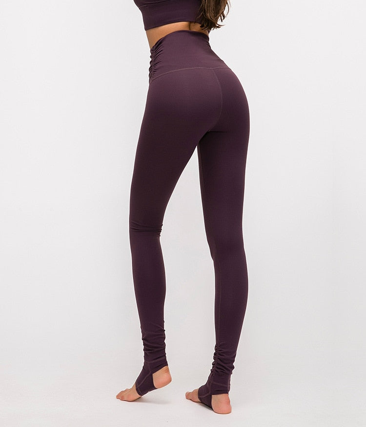 Retro Dance Leggings - High Waist - YOGA HOME