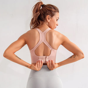 Push Up Sports Bra - Wire Free - YOGA HOME