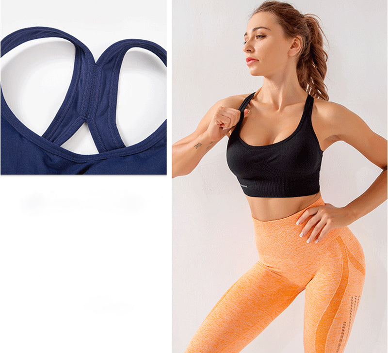 Push Up Sports Bra - Wire Free - YOGA HOME