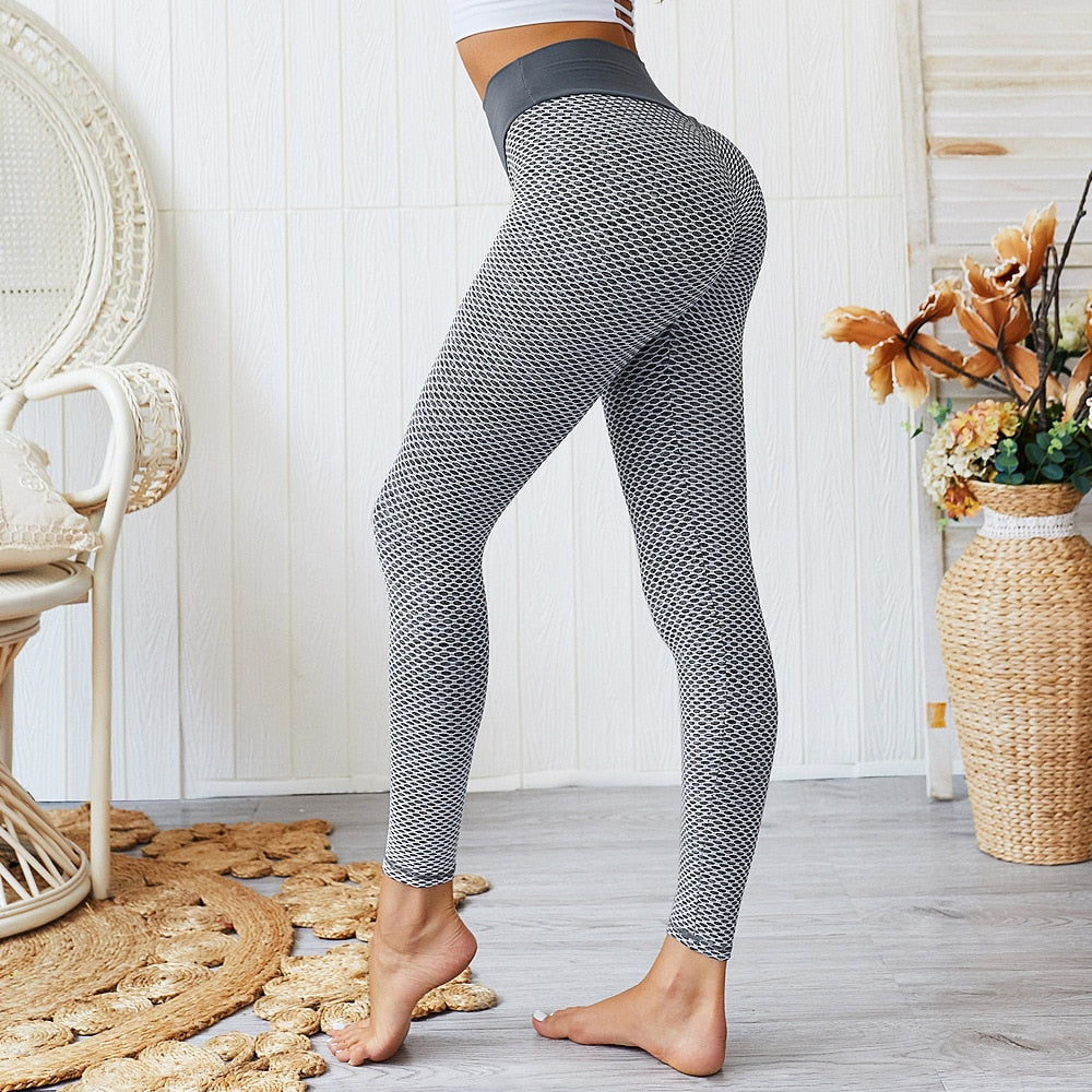 Push Up Leggings - High Waist - YOGA HOME