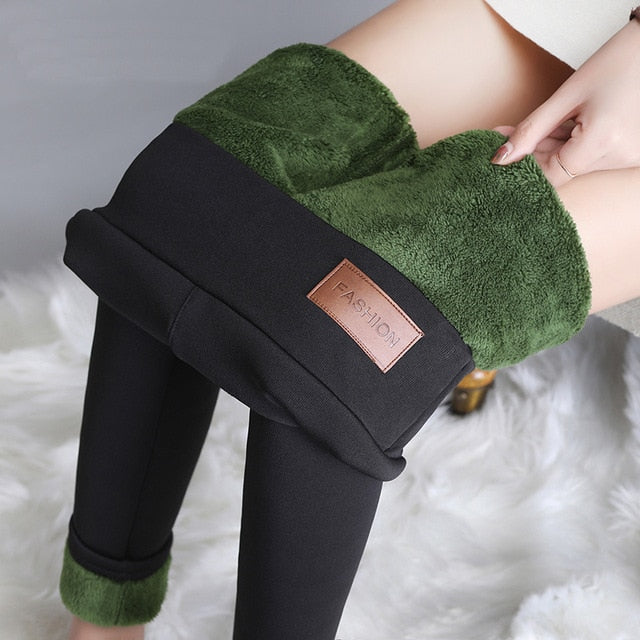 Winter Velvet Leggings - YOGA HOME